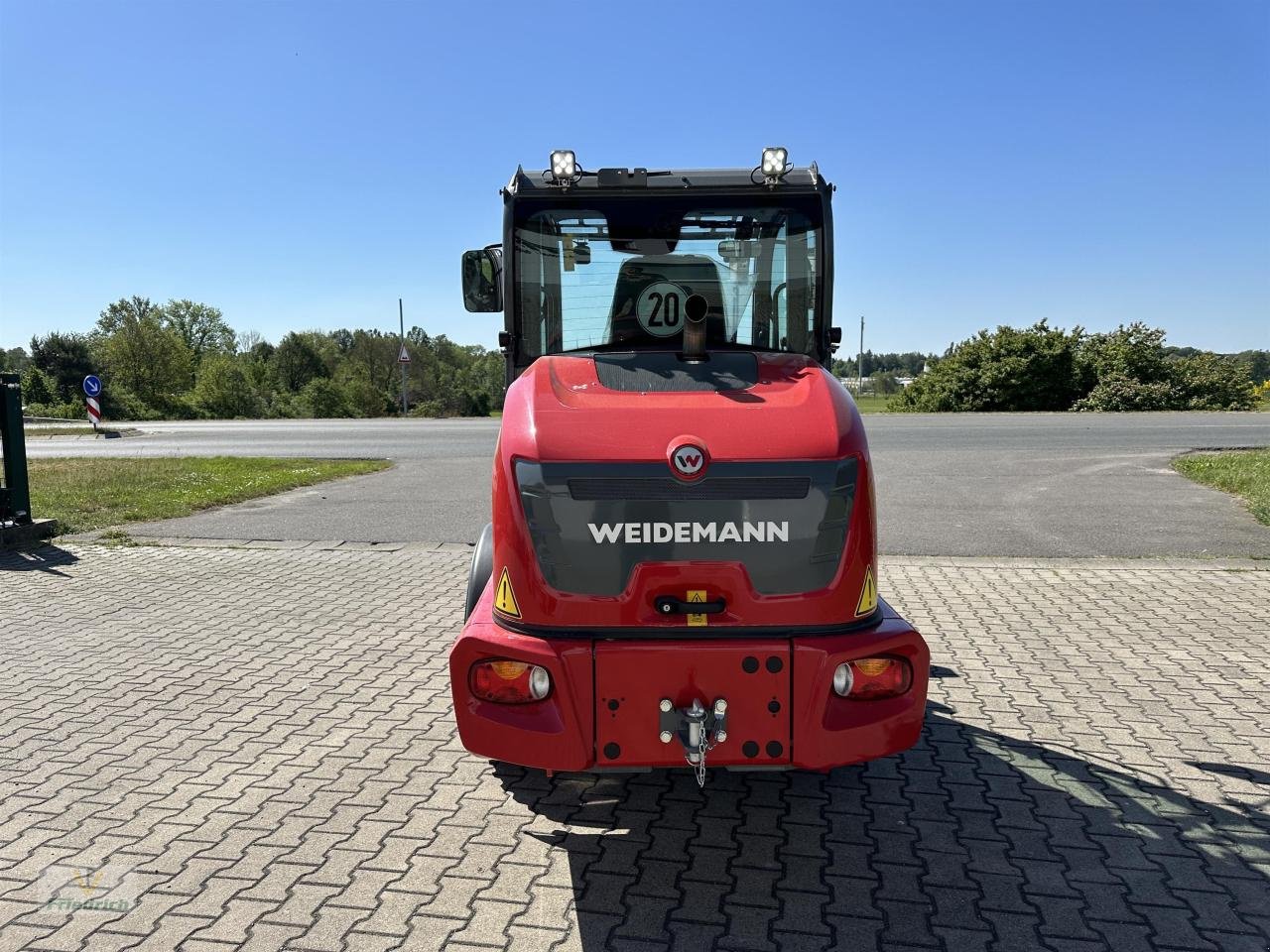 Radlader van het type Weidemann  2080, Neumaschine in Bad Lausick (Foto 3)