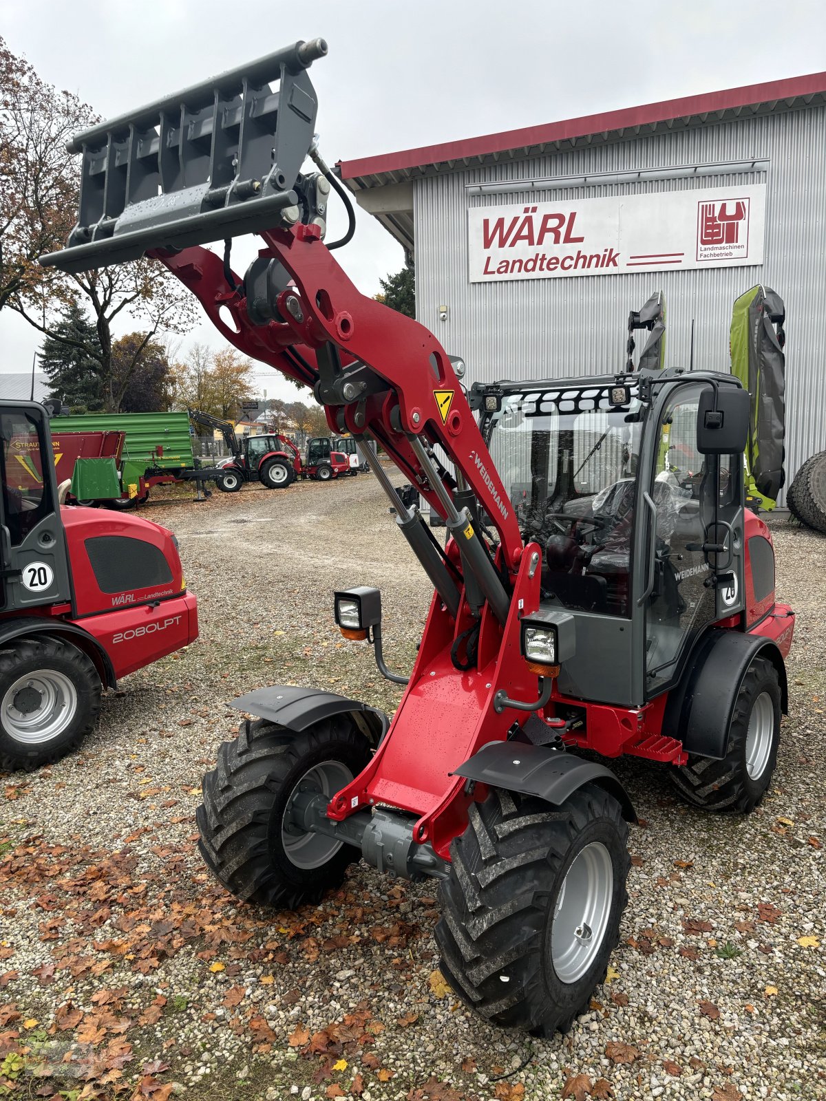 Radlader van het type Weidemann  2080LP, Neumaschine in Mitterscheyern (Foto 1)