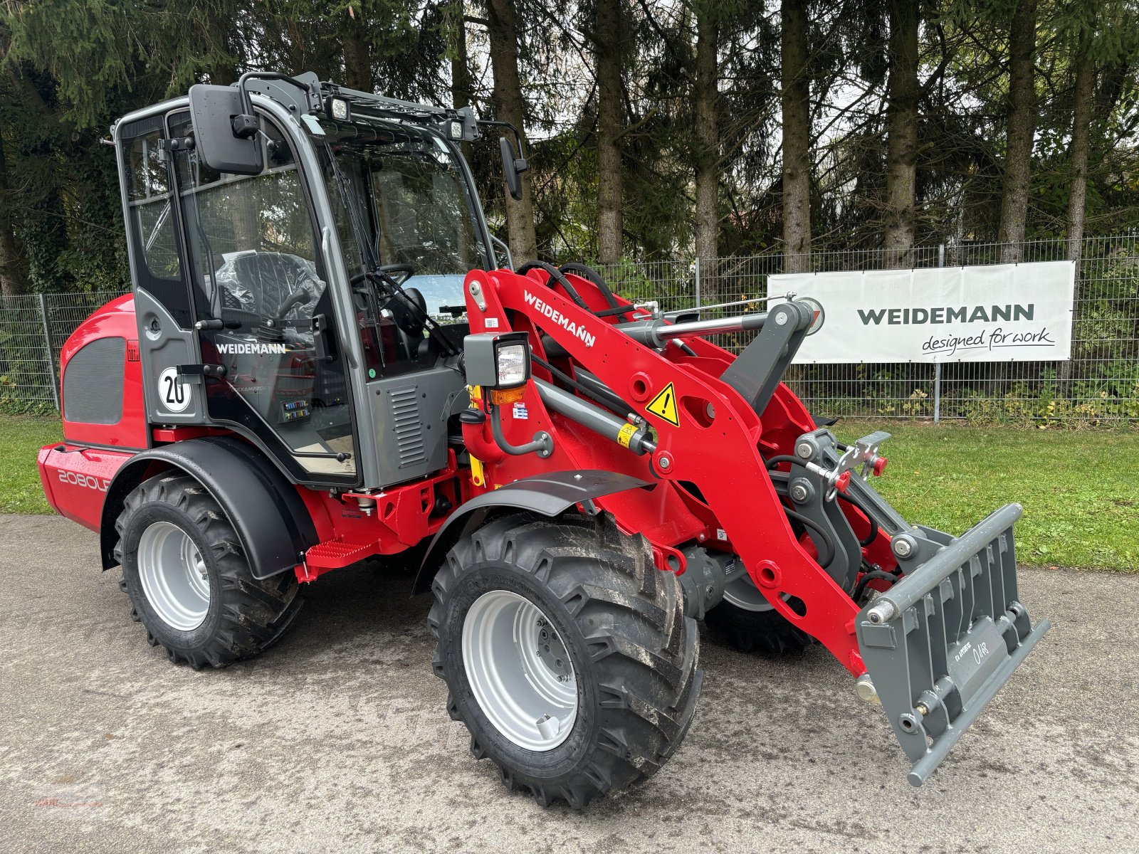 Radlader typu Weidemann  2080LP, Neumaschine v Mitterscheyern (Obrázek 5)