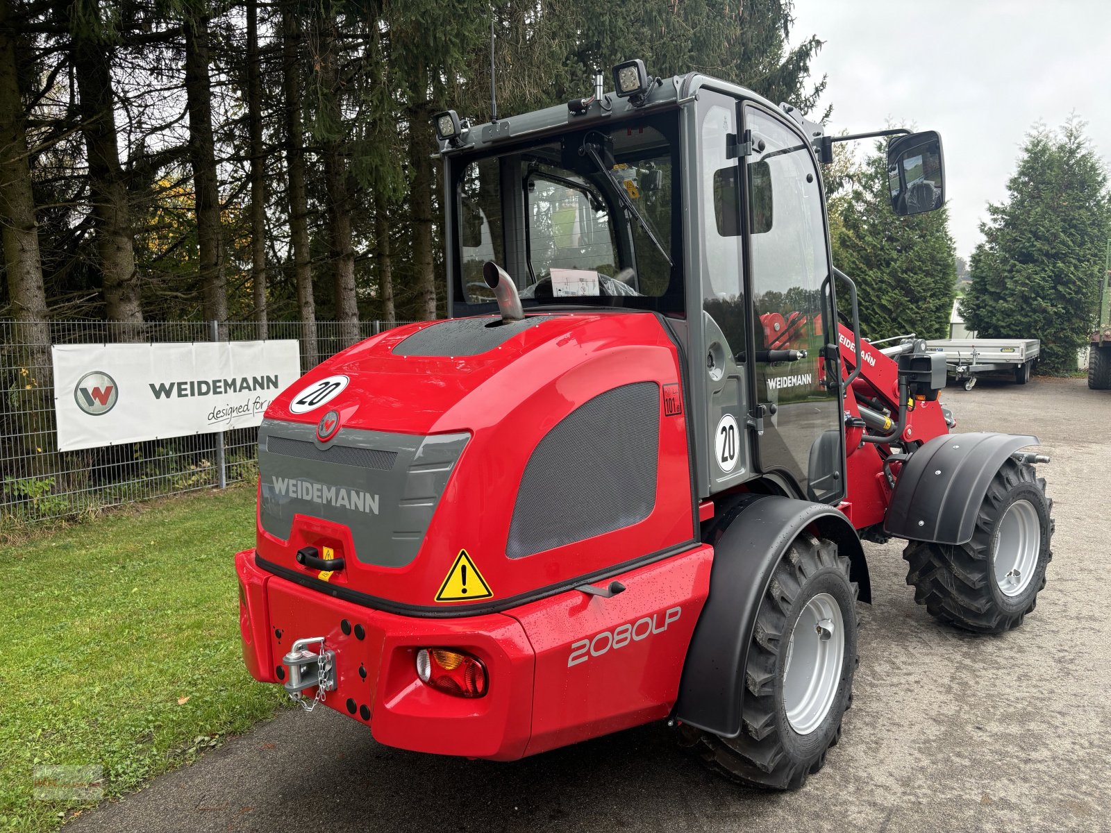 Radlader del tipo Weidemann  2080LP, Neumaschine In Mitterscheyern (Immagine 8)