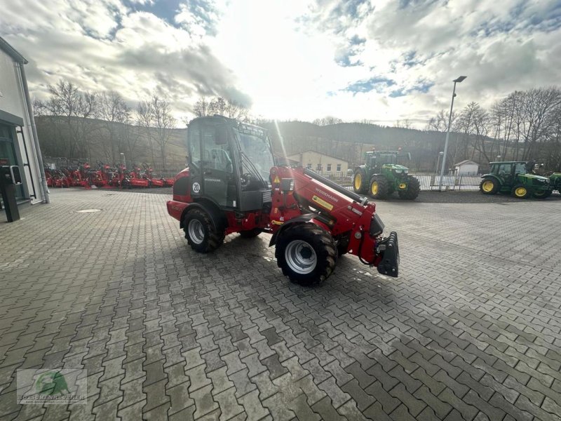 Radlader del tipo Weidemann  2080T, Neumaschine en Teichröda