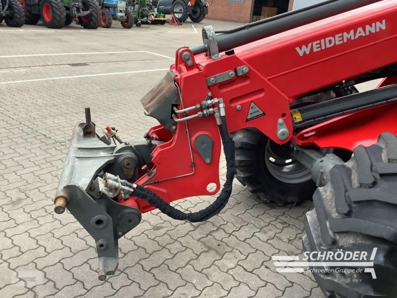 Radlader des Typs Weidemann  3080 T, Gebrauchtmaschine in Völkersen (Bild 8)