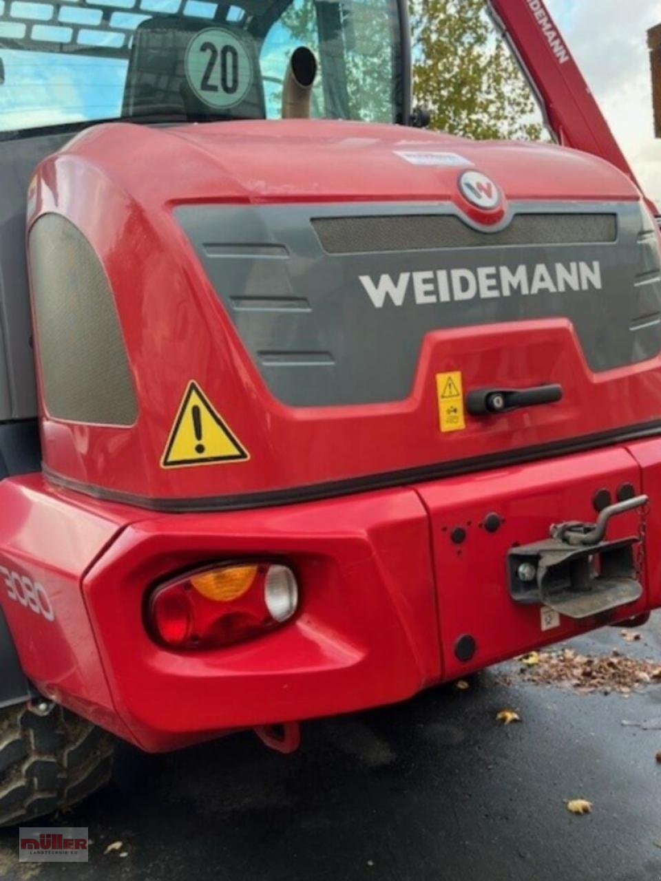 Radlader типа Weidemann  3080, Gebrauchtmaschine в Holzhausen (Фотография 2)