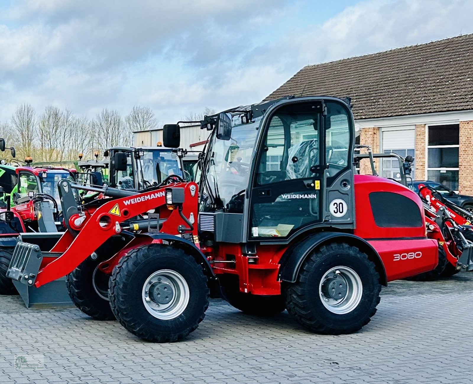 Radlader del tipo Weidemann  3080, Neumaschine en Karstädt (Imagen 1)