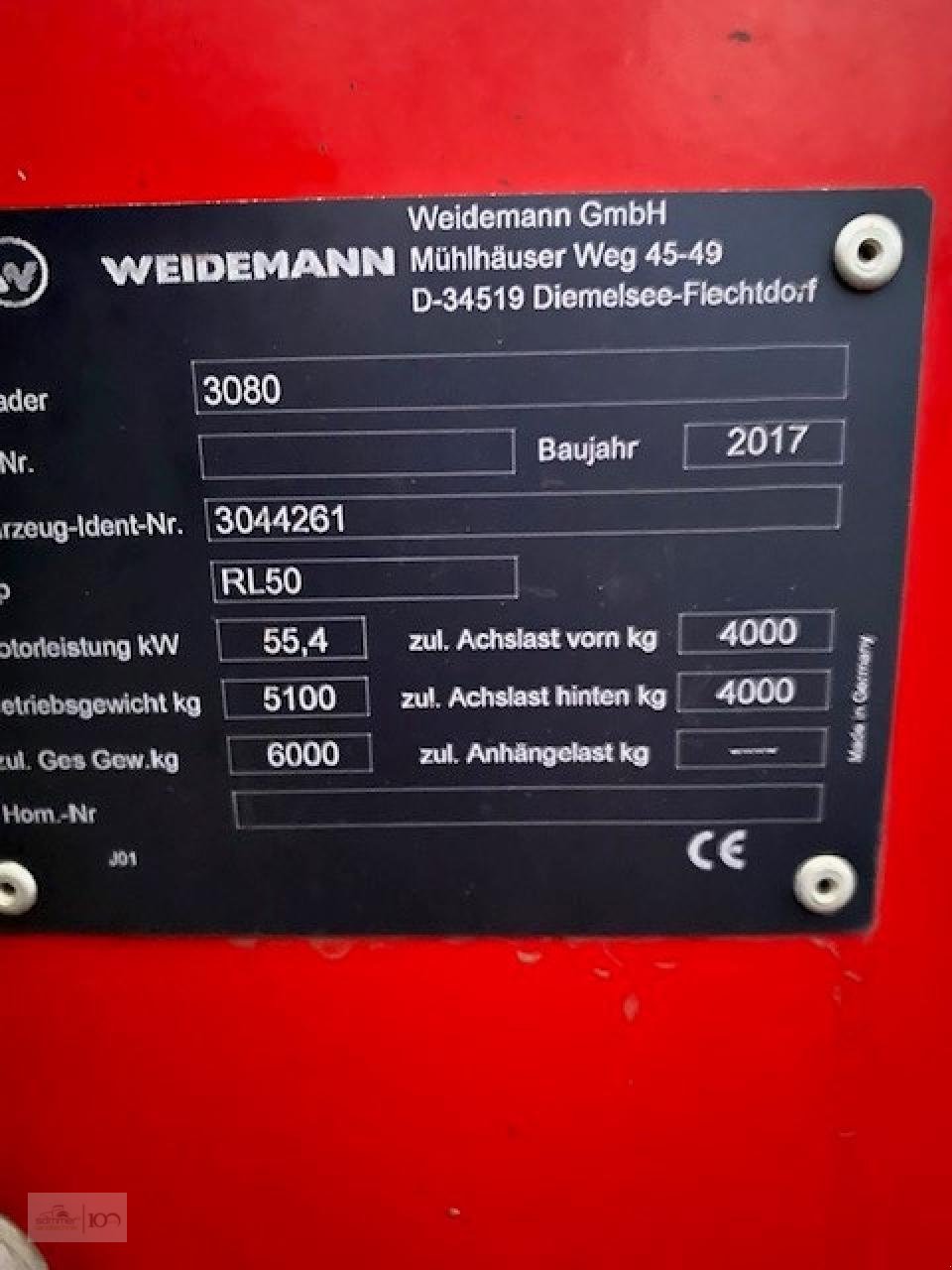 Radlader typu Weidemann  3080, Gebrauchtmaschine v Eslohe–Bremke (Obrázok 8)