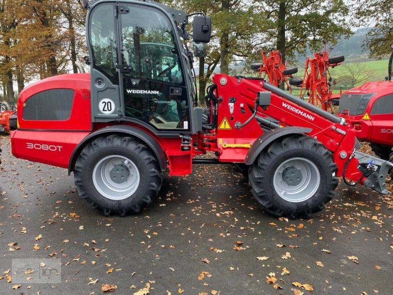 Radlader van het type Weidemann  3080T, Neumaschine in Eslohe–Bremke