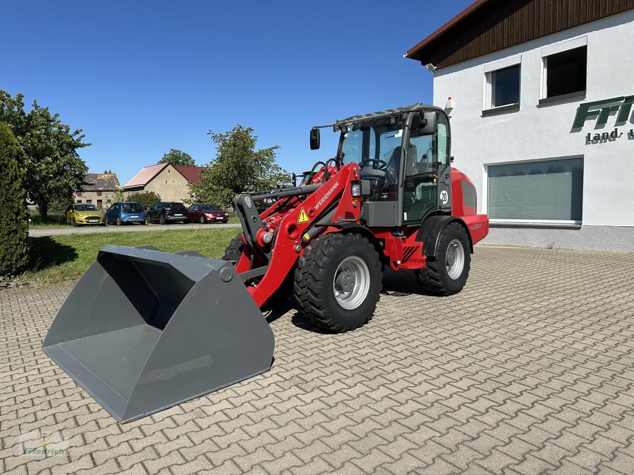 Radlader of the type Weidemann  4080 Stage V, Neumaschine in Bad Lausick (Picture 2)