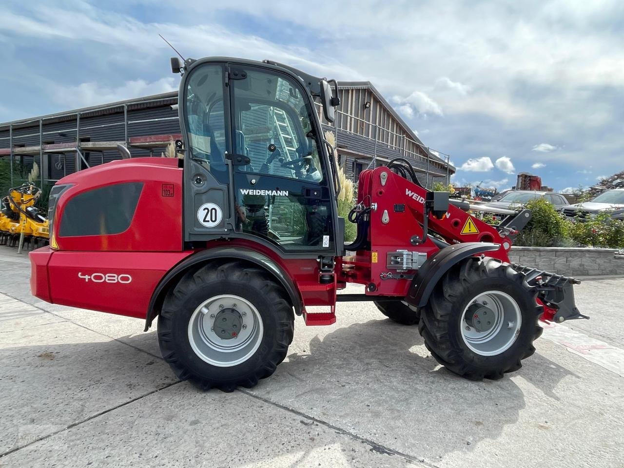 Radlader of the type Weidemann  4080, Gebrauchtmaschine in Prenzlau (Picture 2)