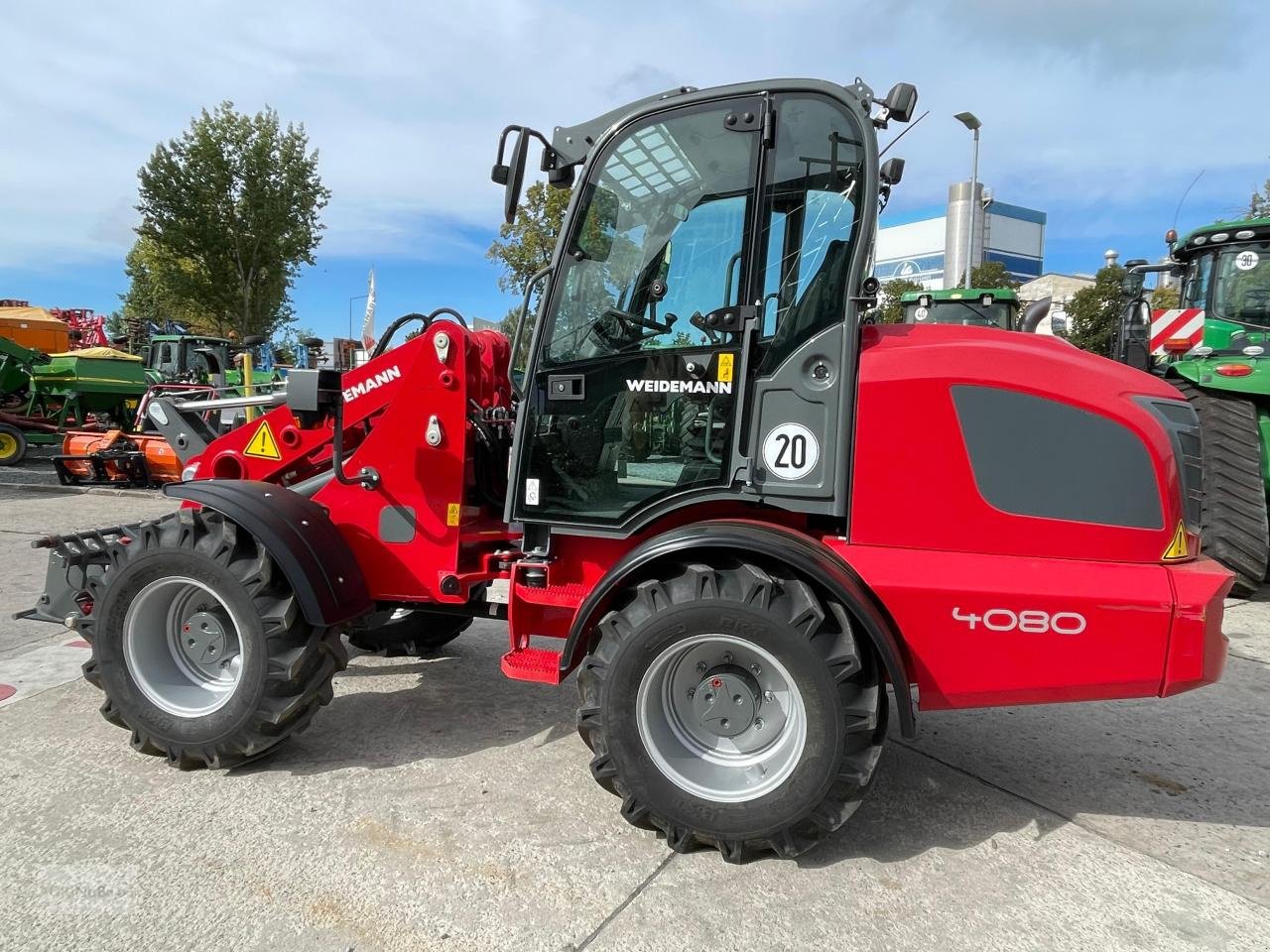 Radlader of the type Weidemann  4080, Gebrauchtmaschine in Prenzlau (Picture 5)