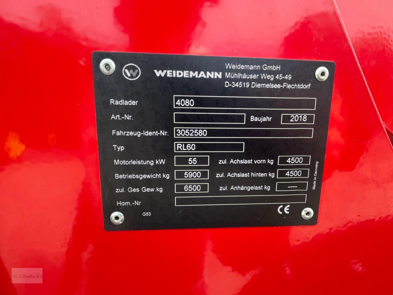 Radlader типа Weidemann  4080, Gebrauchtmaschine в Prenzlau (Фотография 10)