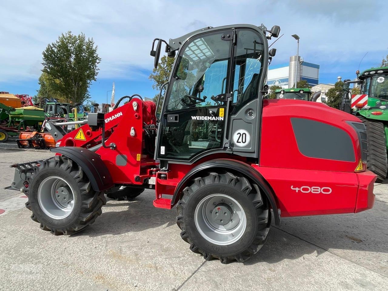 Radlader of the type Weidemann  4080, Gebrauchtmaschine in Prenzlau (Picture 8)