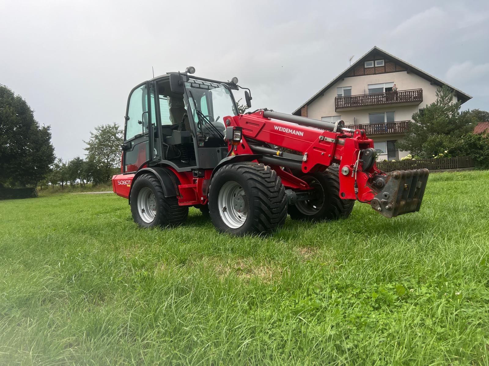 Radlader del tipo Weidemann  5080 T Tele, Gebrauchtmaschine en Lügde (Imagen 1)