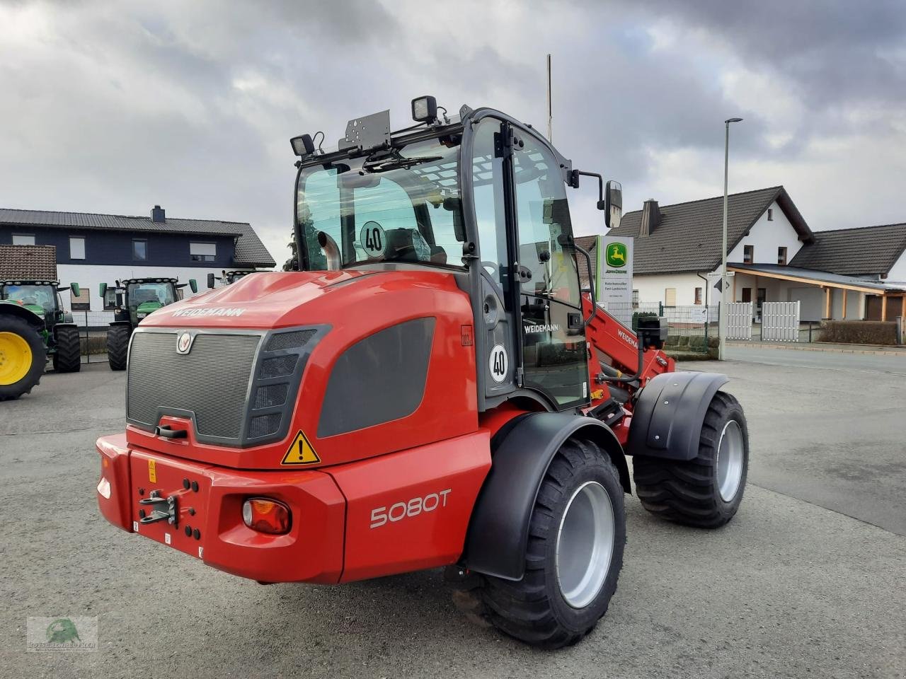 Radlader van het type Weidemann  5080T Stage V, Neumaschine in Steinwiesen (Foto 4)