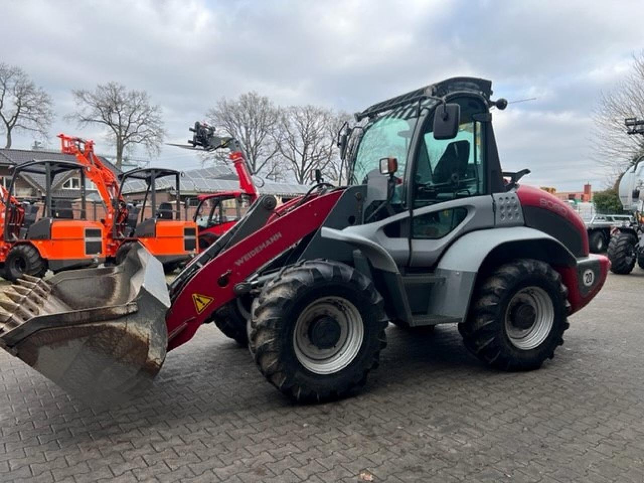 Radlader of the type Weidemann  8080 CX 120, Gebrauchtmaschine in Neuenkirchen / Bramsche (Picture 1)