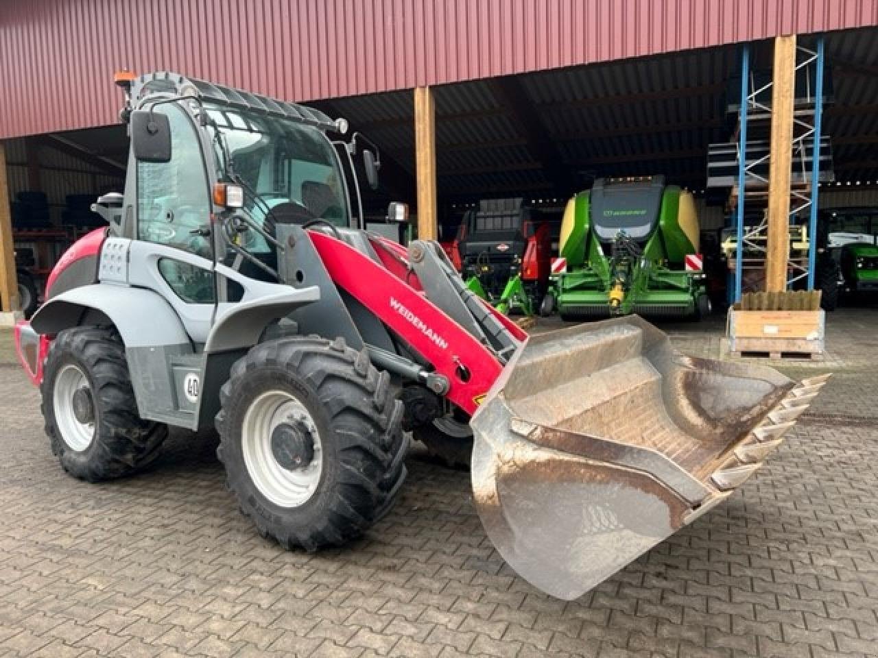 Radlader tip Weidemann  8080 CX 120, Gebrauchtmaschine in Neuenkirchen / Bramsche (Poză 2)