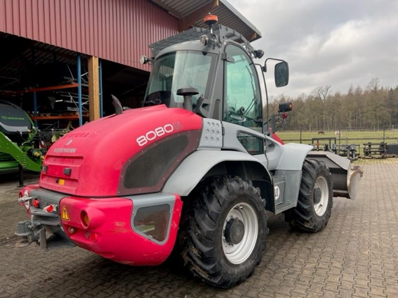 Radlader typu Weidemann  8080 CX 120, Gebrauchtmaschine v Neuenkirchen / Bramsche (Obrázok 3)