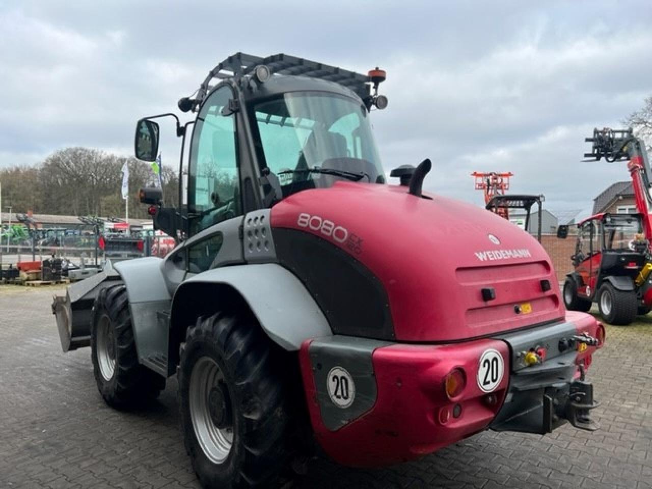 Radlader typu Weidemann  8080 CX 120, Gebrauchtmaschine w Neuenkirchen / Bramsche (Zdjęcie 4)