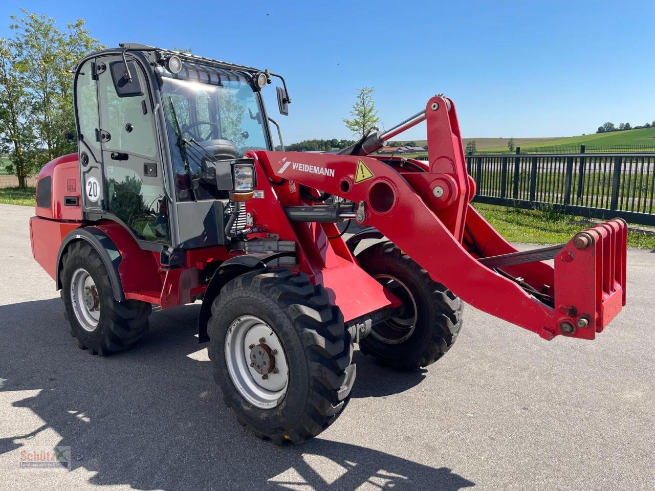 Radlader typu Weidemann  Hoflader 3070 CX 80, Gebrauchtmaschine v Schierling (Obrázek 8)