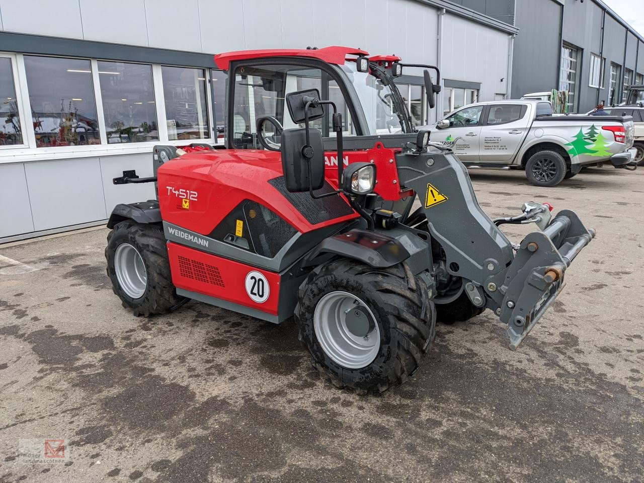 Radlader of the type Weidemann  T4512, Neumaschine in Bonndorf (Picture 2)