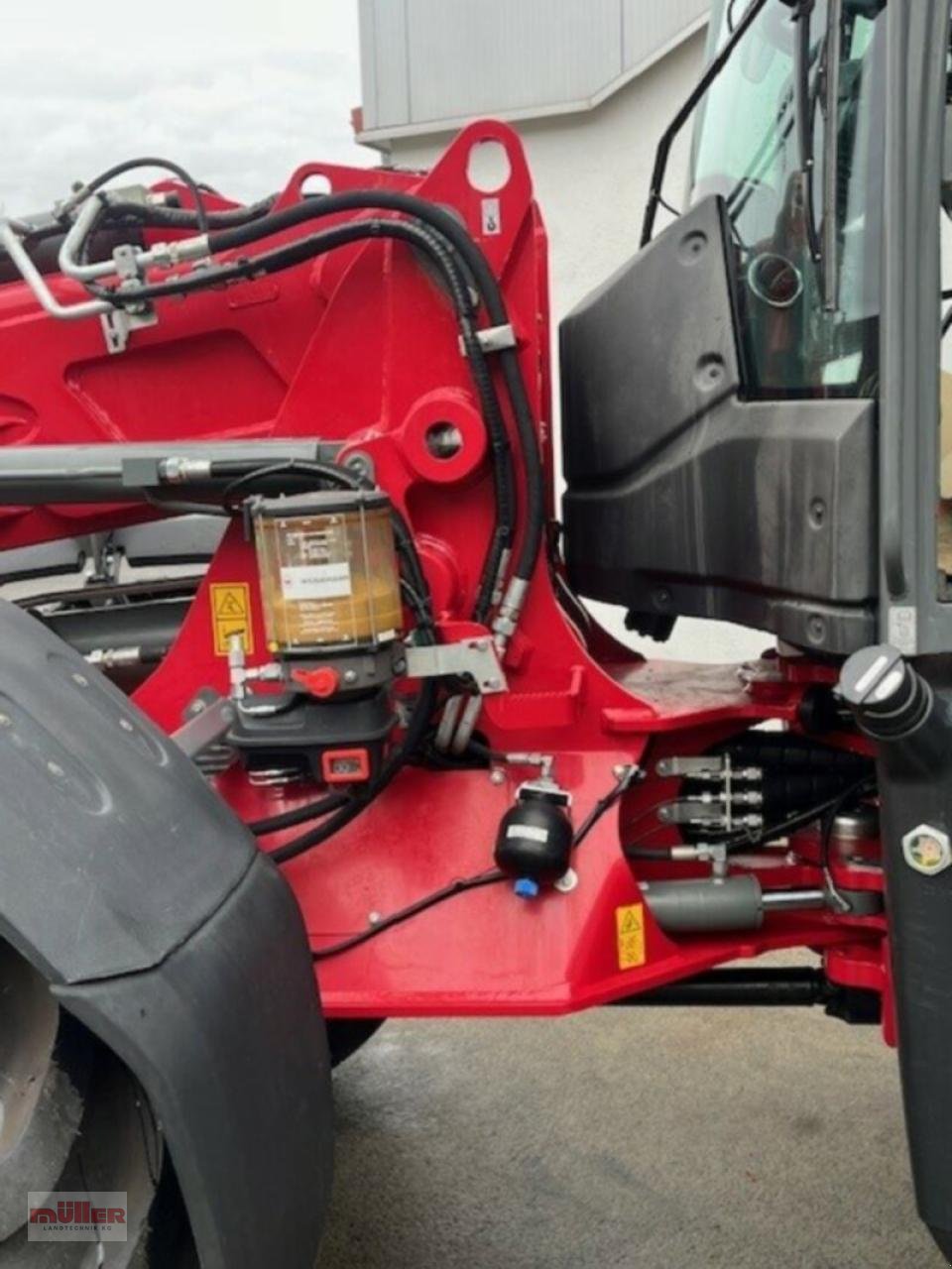 Radlader van het type Weidemann  Teleskoplader 9580 T, Gebrauchtmaschine in Holzhausen (Foto 4)