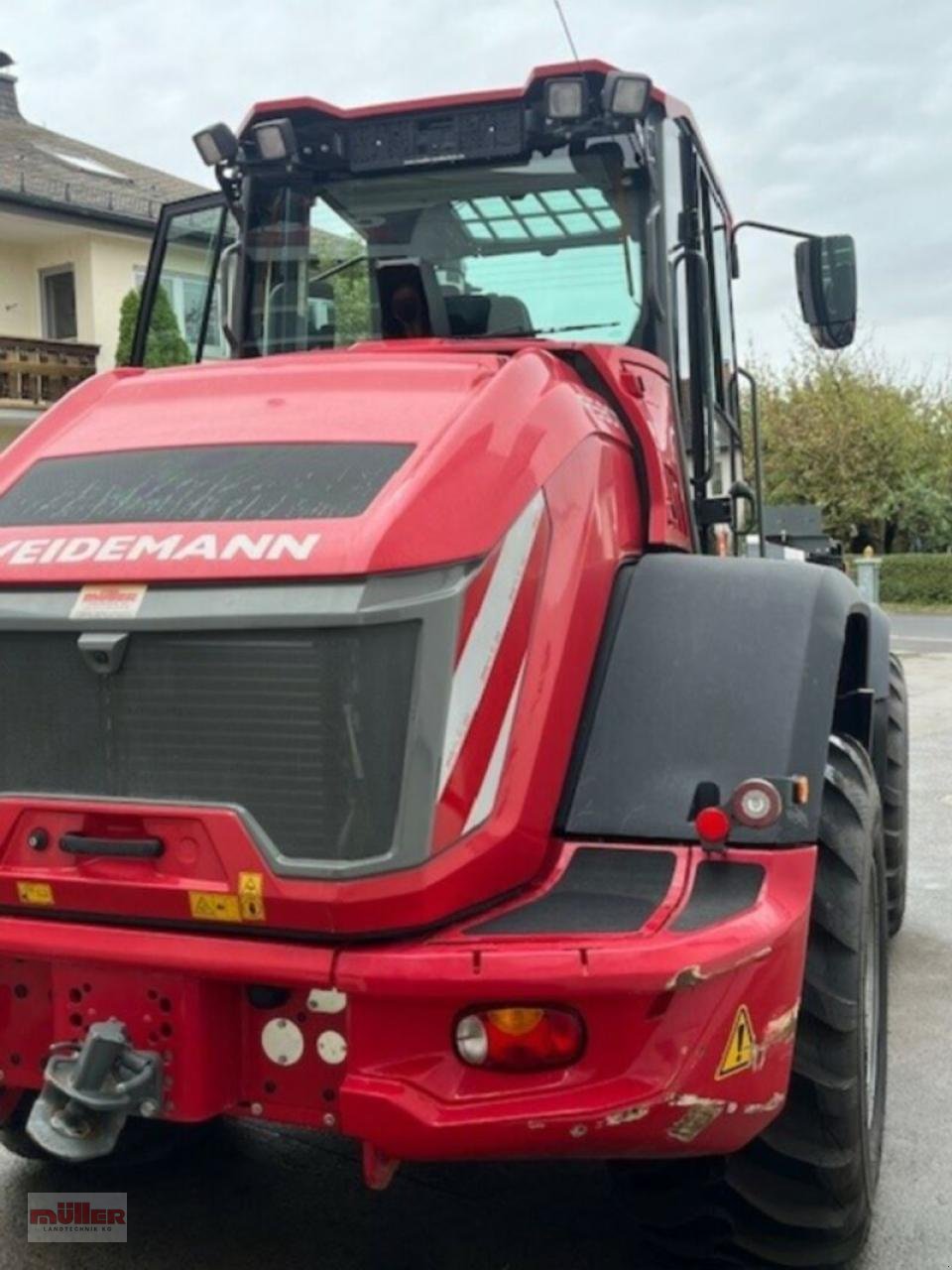 Radlader Türe ait Weidemann  Teleskoplader 9580 T, Gebrauchtmaschine içinde Holzhausen (resim 6)