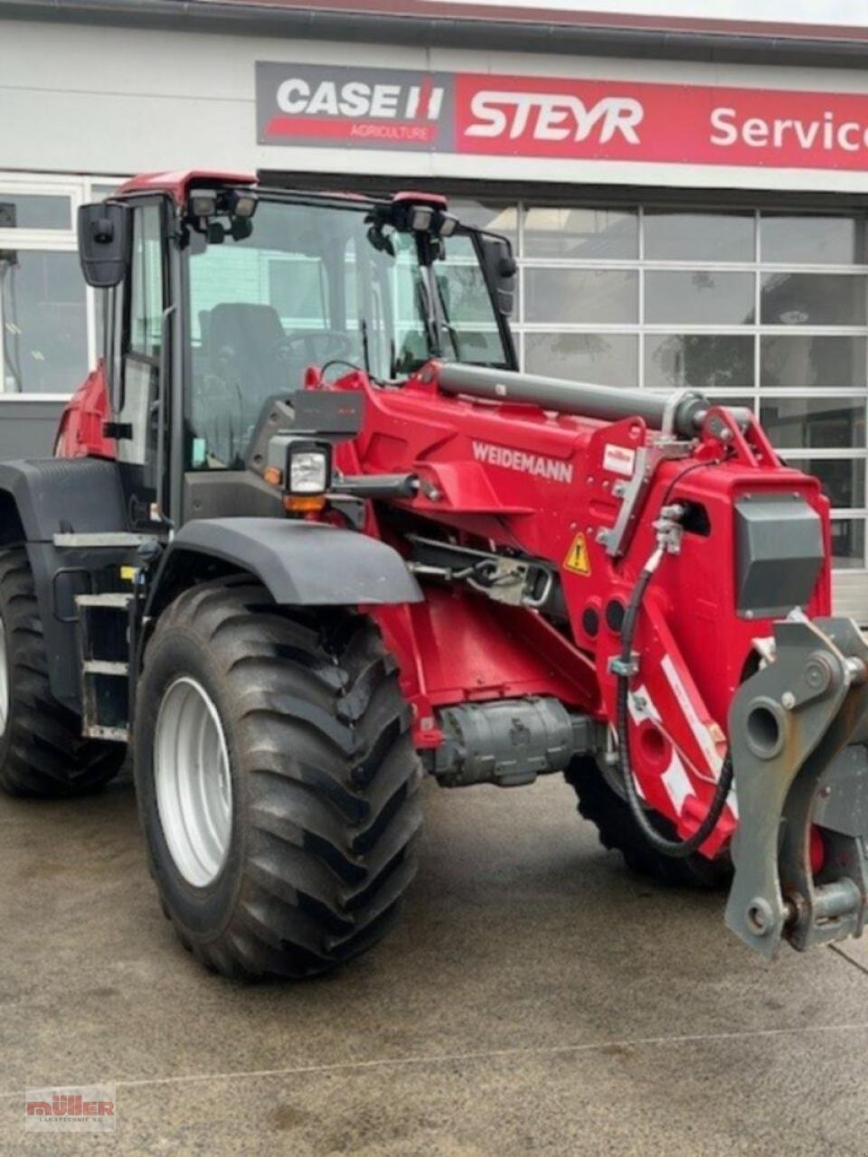 Radlader des Typs Weidemann  Teleskoplader 9580 T, Gebrauchtmaschine in Holzhausen (Bild 7)