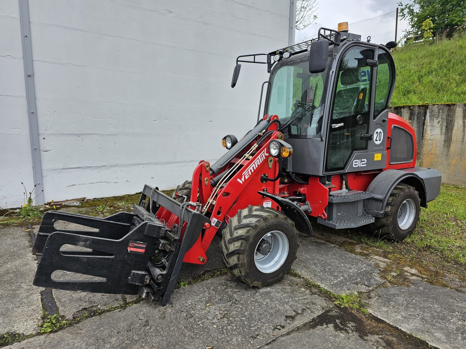 Radlader typu WEMATIK 812, Gebrauchtmaschine w Greiz (Zdjęcie 22)