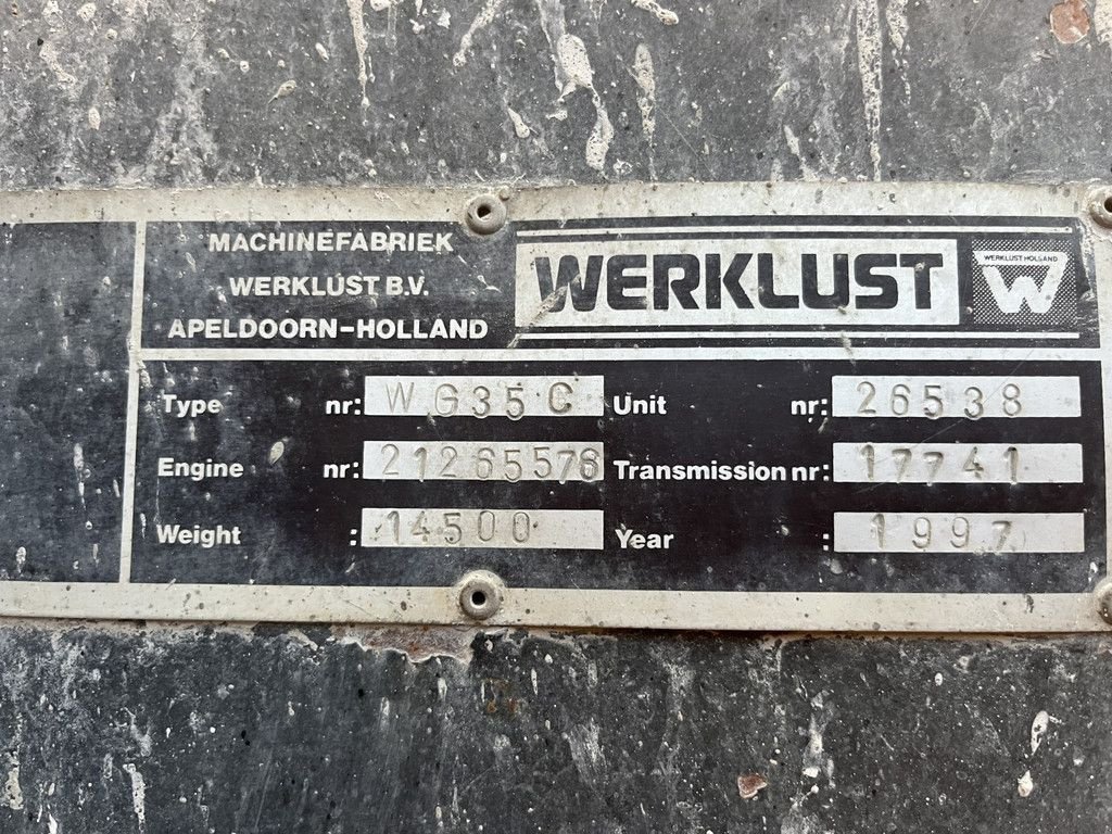 Radlader типа Werklust WG 35C, Gebrauchtmaschine в Hapert (Фотография 10)