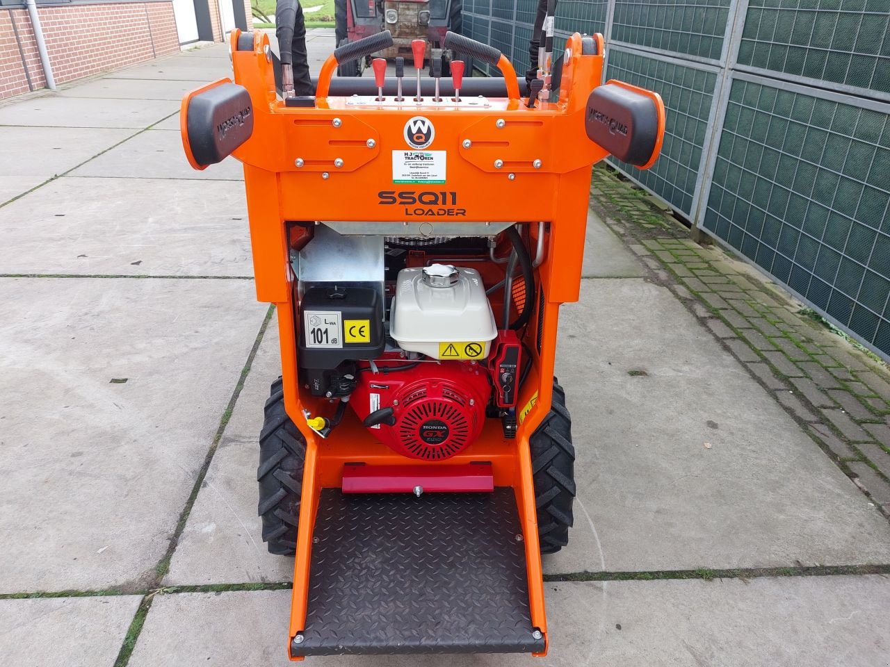 Radlader typu Worky Quad SSQ11 Loader, Gebrauchtmaschine w Ouderkerk aan den IJssel (Zdjęcie 11)