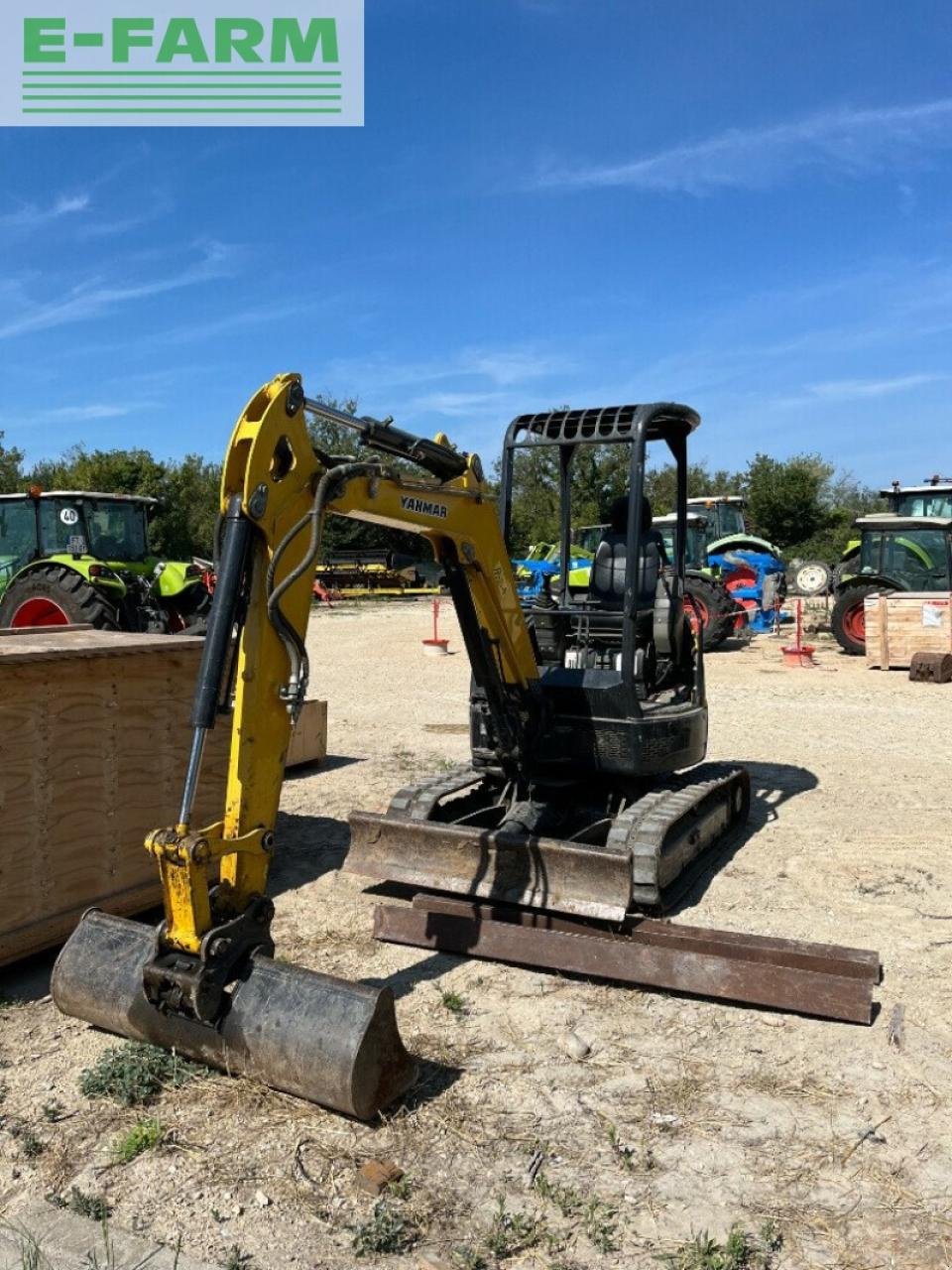 Radlader van het type Yanmar mini pelle, Gebrauchtmaschine in ST ANDIOL (Foto 1)