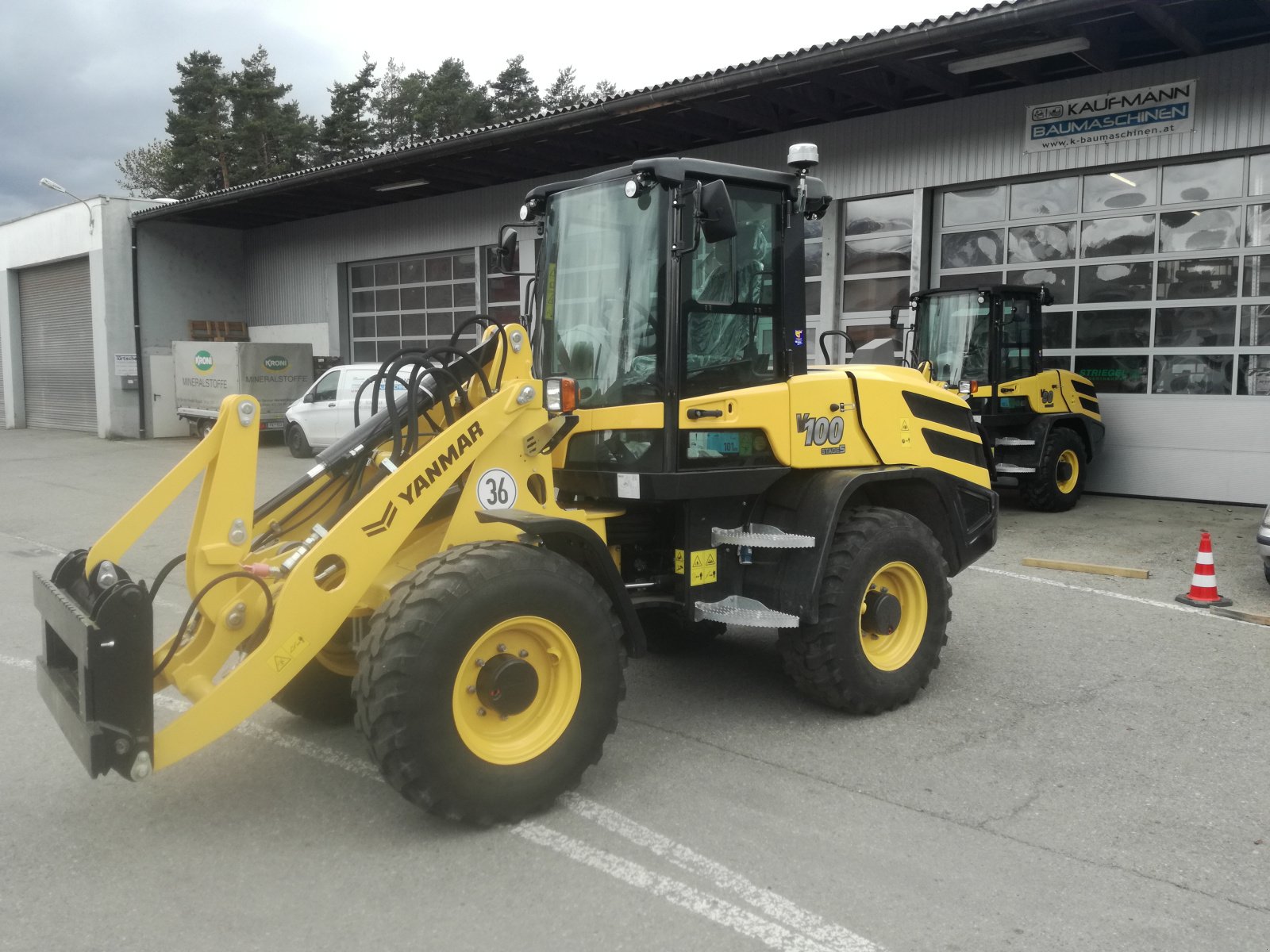 Radlader typu Yanmar V 100, Gebrauchtmaschine w Ludesch (Zdjęcie 1)