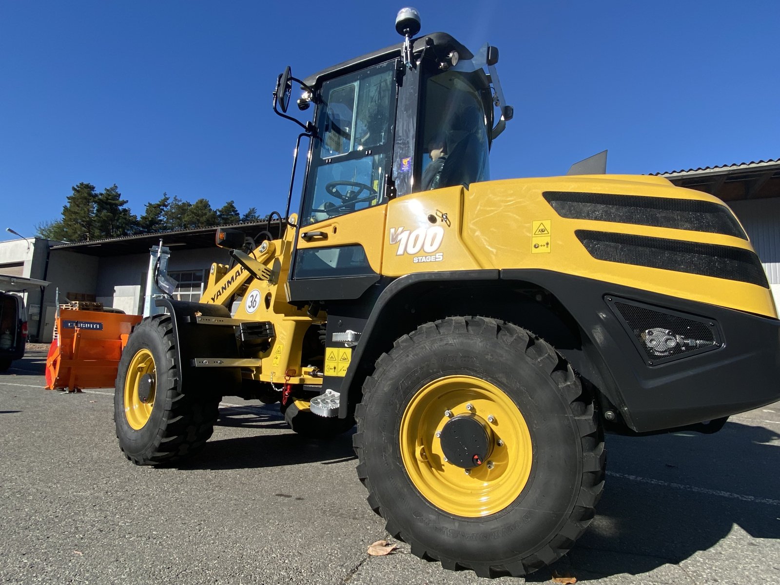 Radlader tip Yanmar V 100, Gebrauchtmaschine in Ludesch (Poză 3)