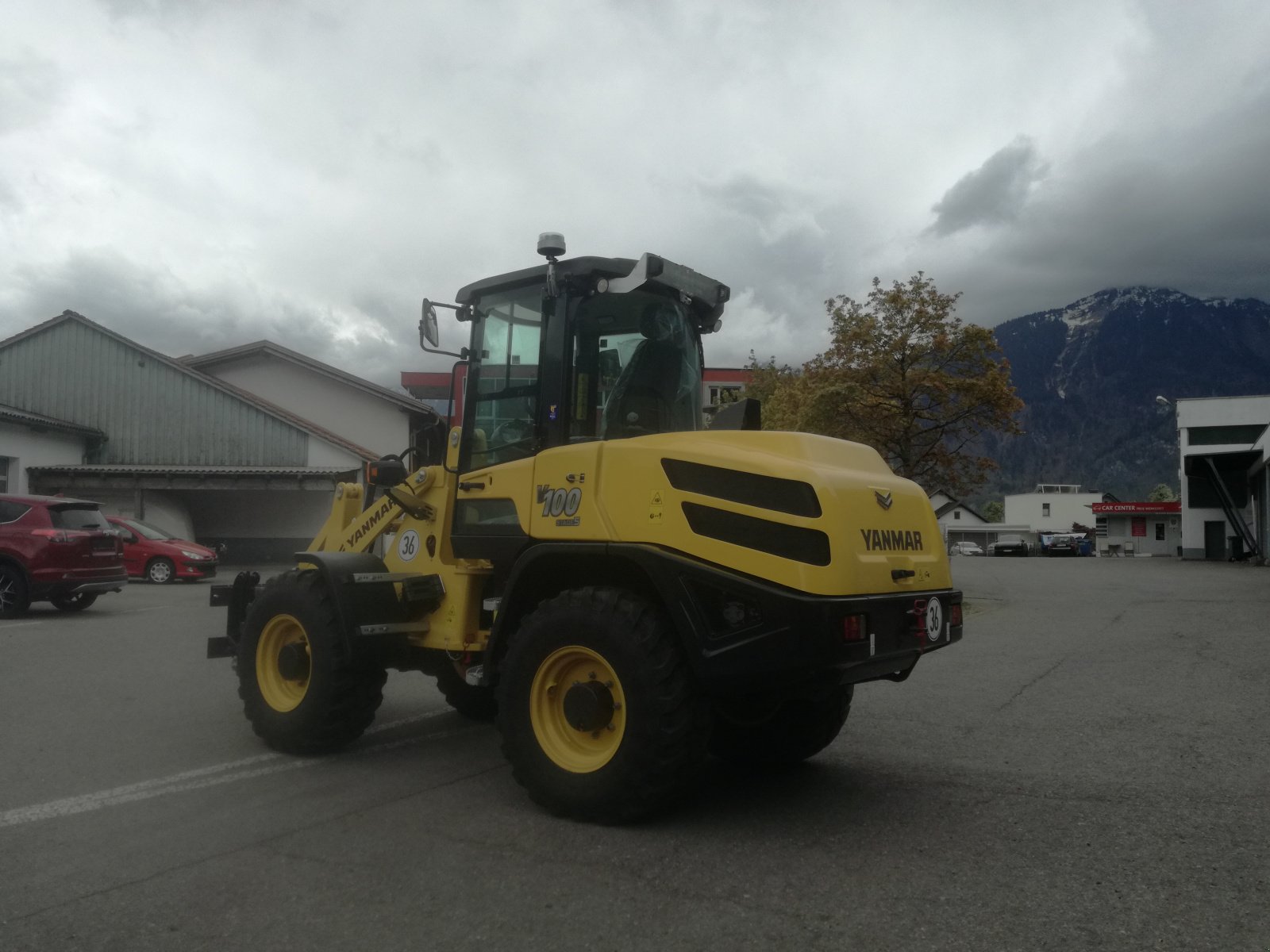 Radlader van het type Yanmar V 100, Gebrauchtmaschine in Ludesch (Foto 5)