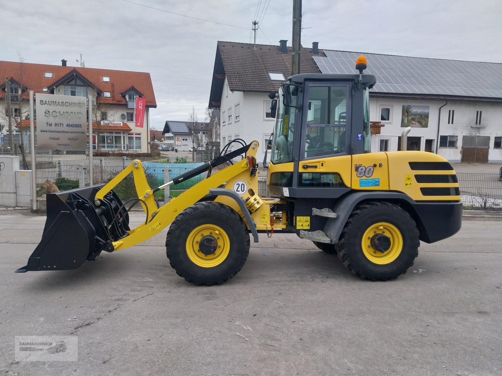 Radlader des Typs Yanmar V 80, Gebrauchtmaschine in Stetten (Bild 1)