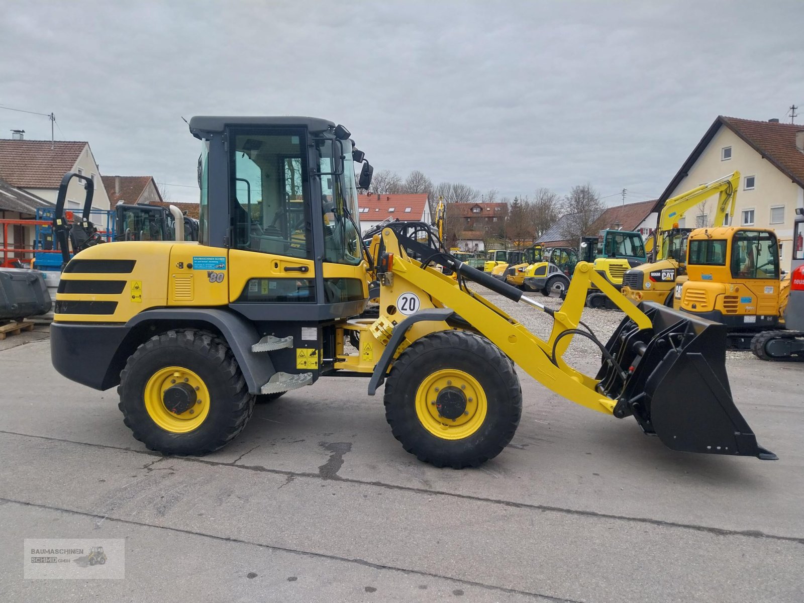 Radlader des Typs Yanmar V 80, Gebrauchtmaschine in Stetten (Bild 3)