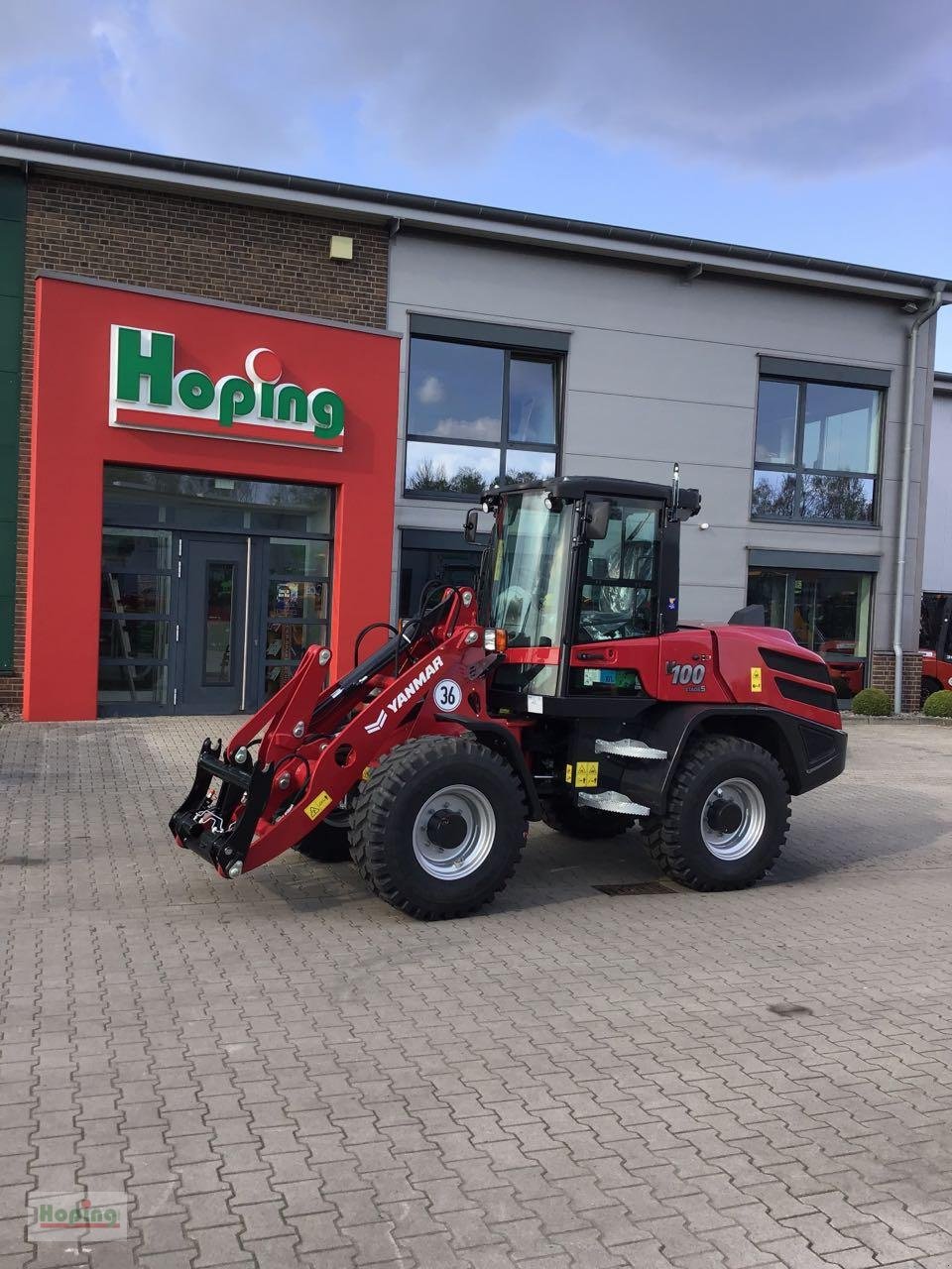 Radlader van het type Yanmar V100 Advanc 36km/h, Gebrauchtmaschine in Bakum (Foto 1)