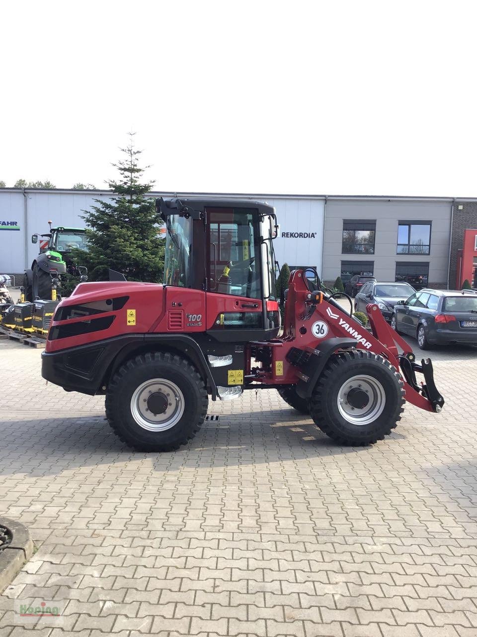 Radlader a típus Yanmar V100 Advanc 36km/h, Gebrauchtmaschine ekkor: Bakum (Kép 3)