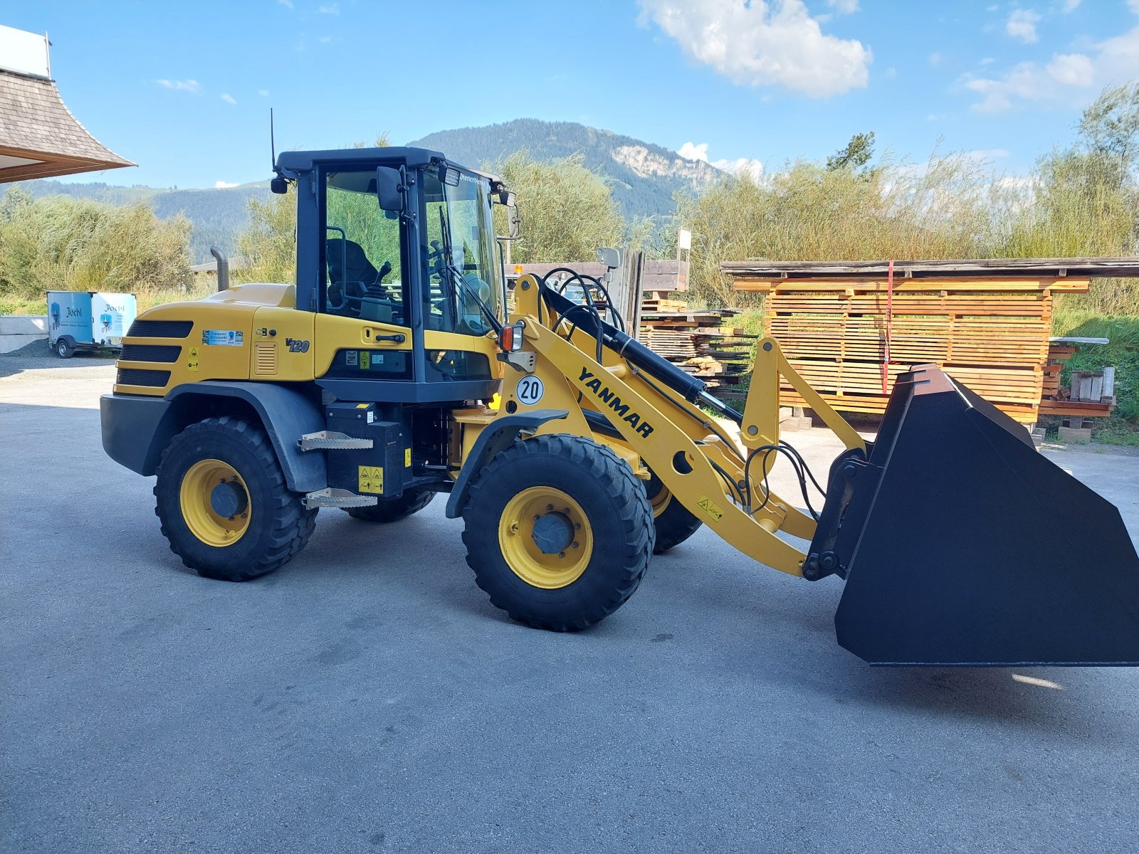 Radlader типа Yanmar V120, Gebrauchtmaschine в St. Johann in tirol (Фотография 3)