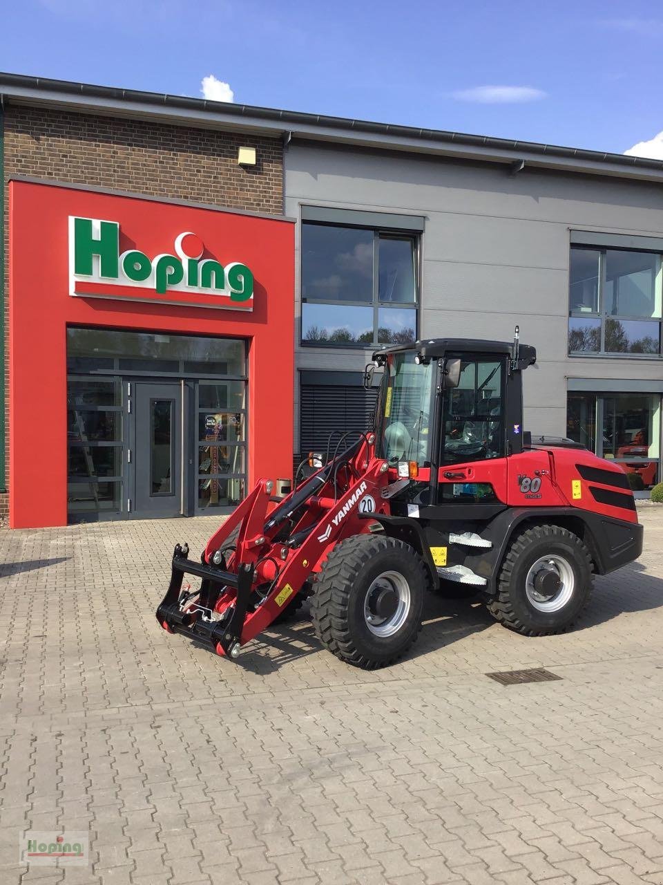 Radlader typu Yanmar V80 Classic 20 km/h, Gebrauchtmaschine v Bakum (Obrázek 1)