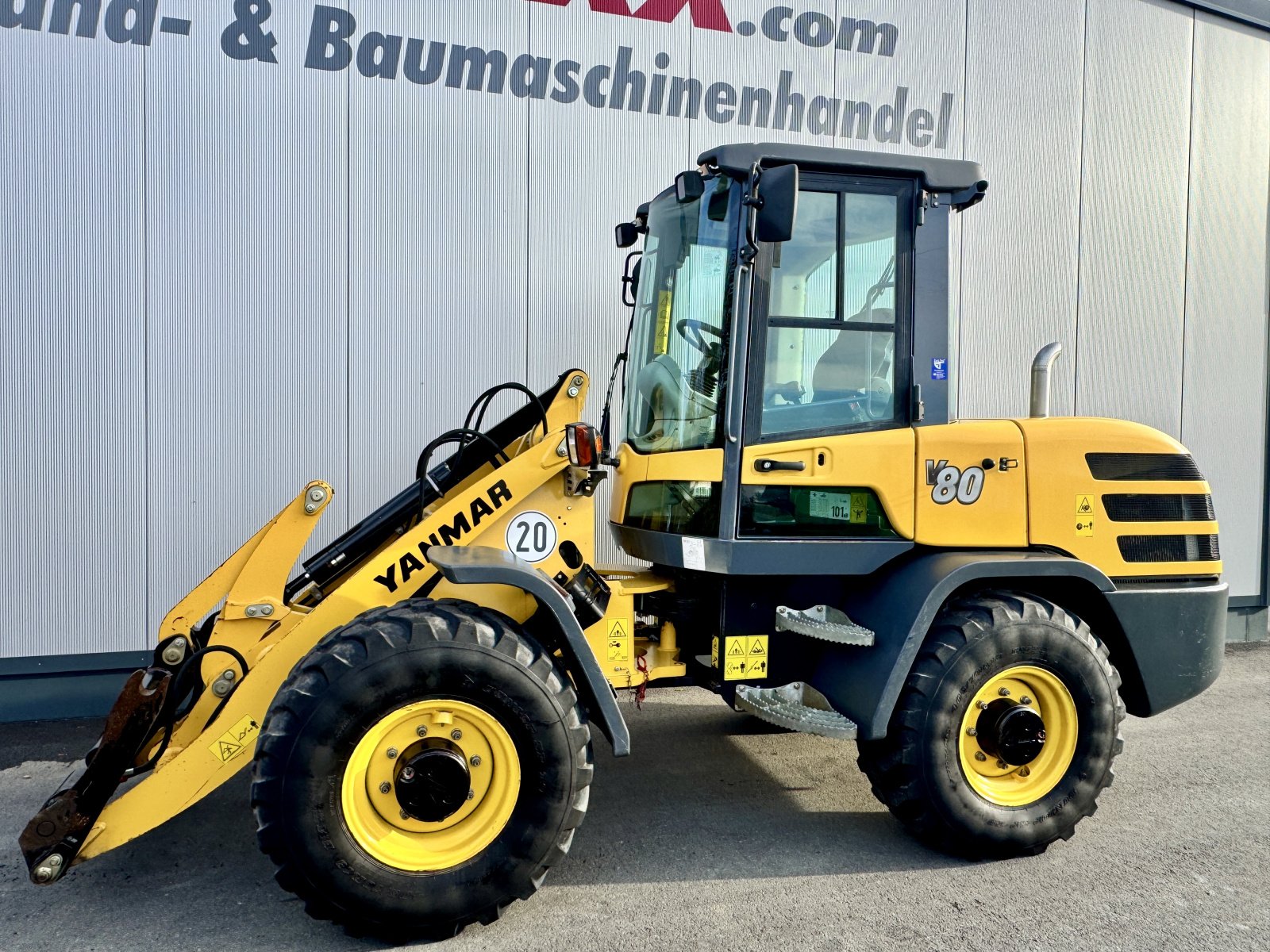 Radlader typu Yanmar V80 - TEREX TL80, Gebrauchtmaschine v Falkenstein (Obrázok 1)