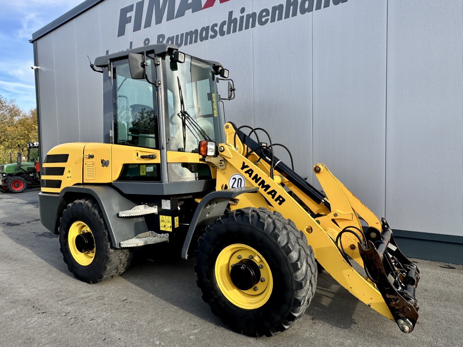 Radlader des Typs Yanmar V80 - TEREX TL80, Gebrauchtmaschine in Falkenstein (Bild 3)