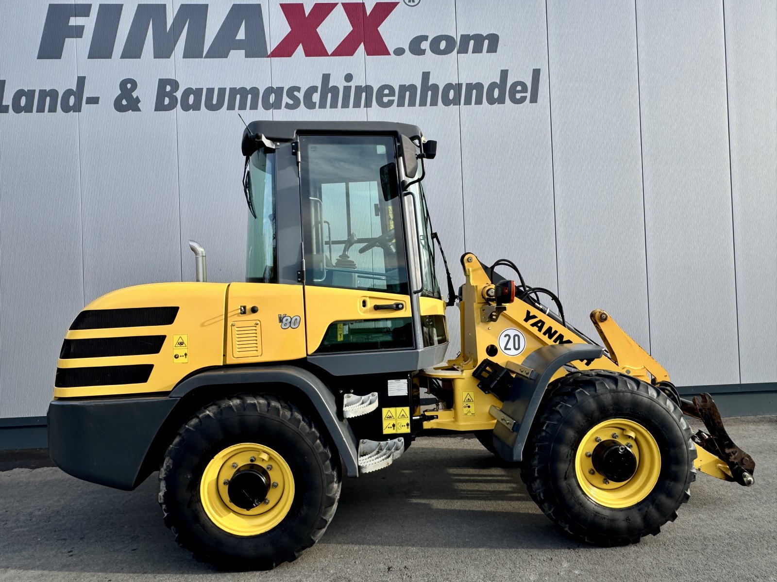 Radlader tipa Yanmar V80 - TEREX TL80, Gebrauchtmaschine u Falkenstein (Slika 4)