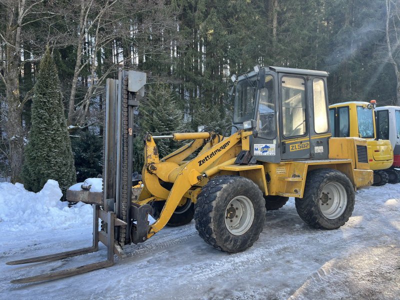 Radlader от тип Zettelmeyer ZL 502 mit Volvo Aufnahme, Gebrauchtmaschine в Bad Leonfelden (Снимка 1)