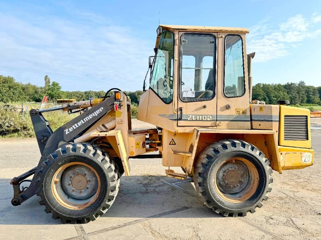 Radlader van het type Zettelmeyer ZL802 - German Machine / Quick Coupler, Gebrauchtmaschine in Veldhoven (Foto 1)