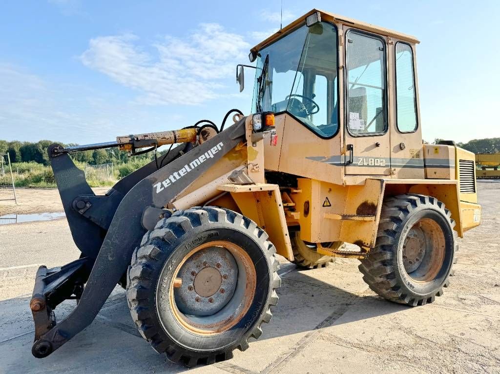 Radlader typu Zettelmeyer ZL802 - German Machine / Quick Coupler, Gebrauchtmaschine w Veldhoven (Zdjęcie 2)