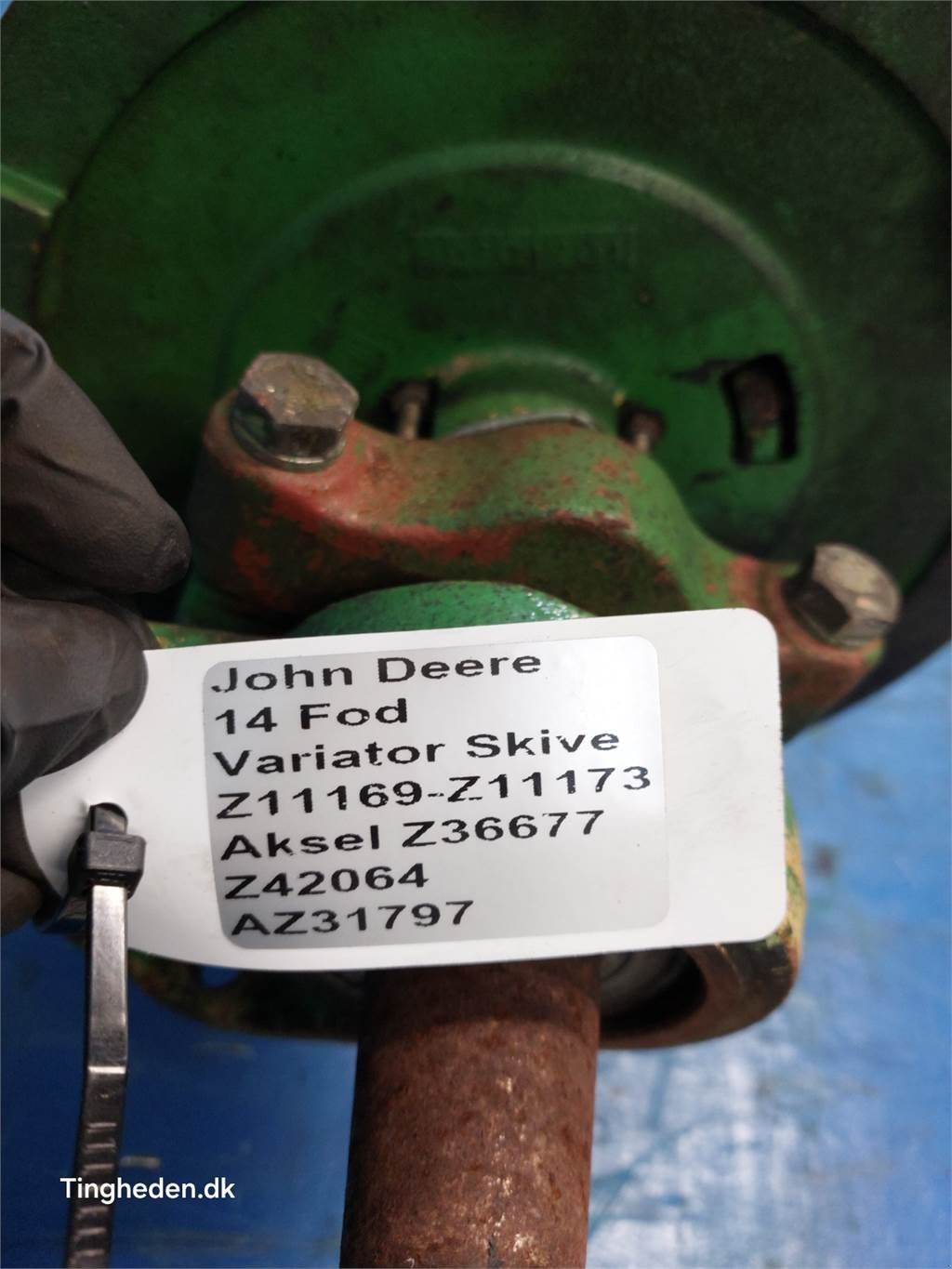 Rapsschneidwerk van het type John Deere 1000, Gebrauchtmaschine in Hemmet (Foto 2)