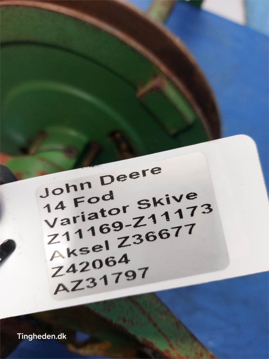 Rapsschneidwerk Türe ait John Deere 1000, Gebrauchtmaschine içinde Hemmet (resim 2)