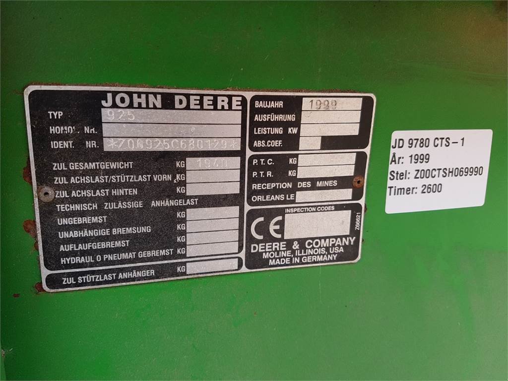 Rapsschneidwerk van het type John Deere 25, Gebrauchtmaschine in Hemmet (Foto 13)