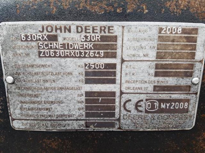 Rapsschneidwerk del tipo John Deere 30, Gebrauchtmaschine In Hemmet (Immagine 8)