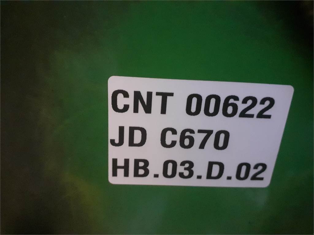 Rapsschneidwerk des Typs John Deere C670, Gebrauchtmaschine in Hemmet (Bild 16)